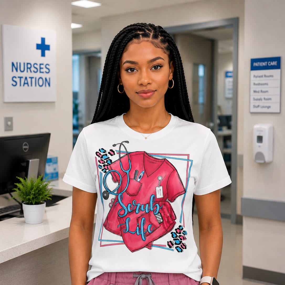 Scrub Life Women T-Shirt