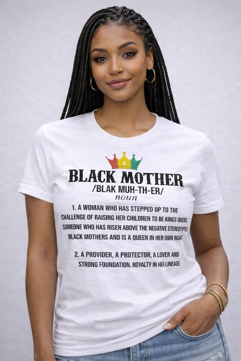 Black Mother Of Women T-Shirt