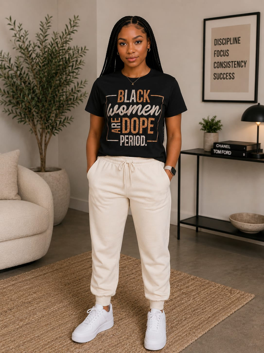 Black Women Are Dope Period Women T-Shirt