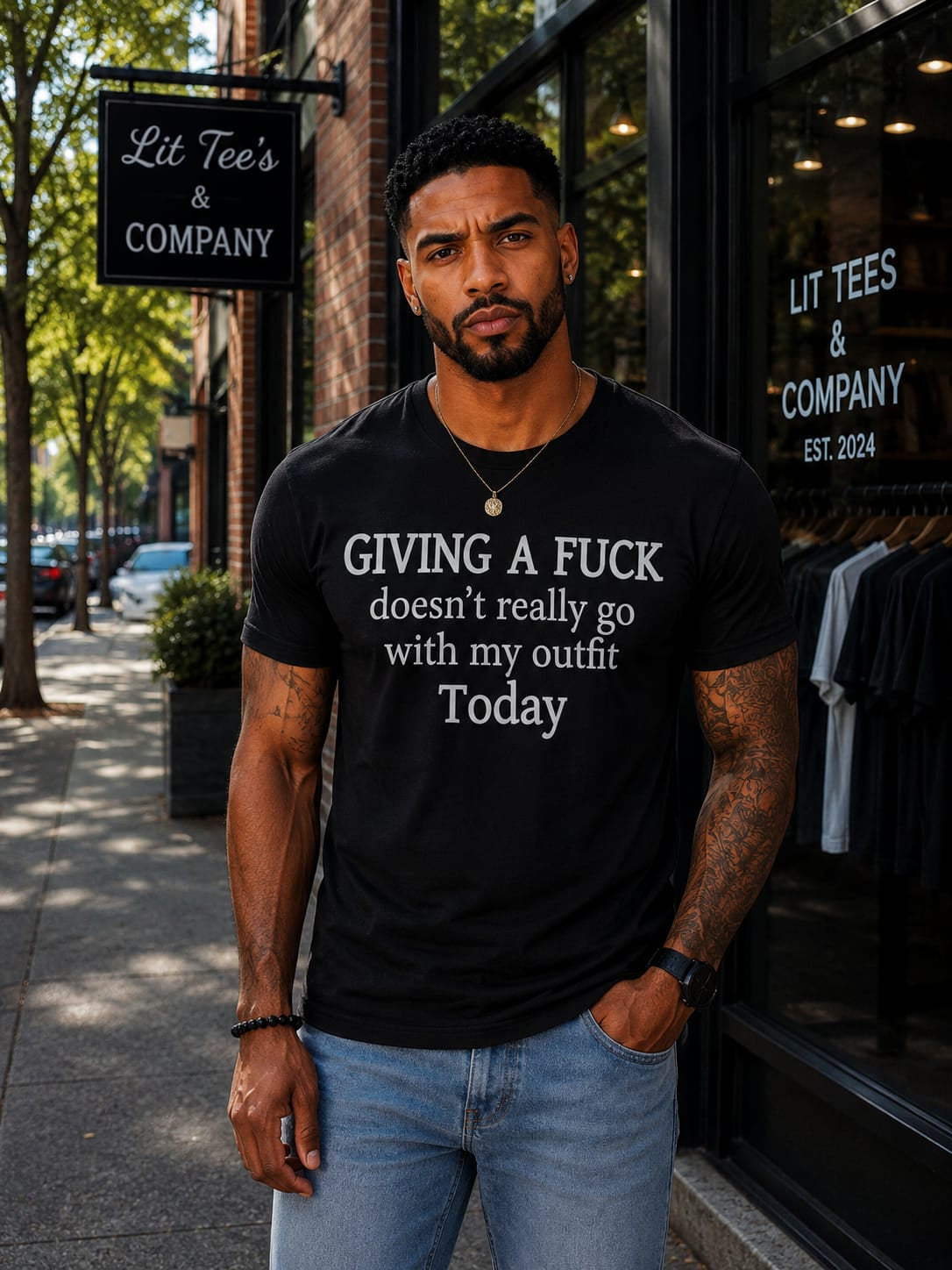 Giving A Fuck Men T-Shirt
