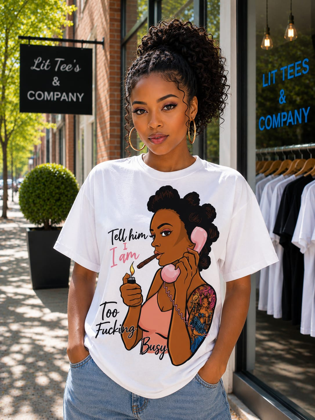 Tell Him I am Women T-Shirt