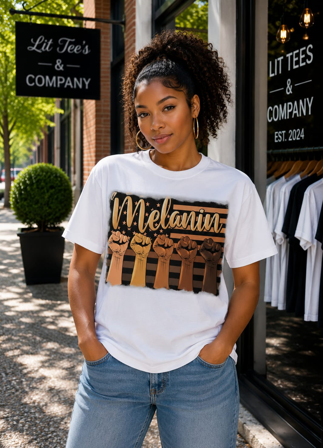 Melanin Women T-Shirt