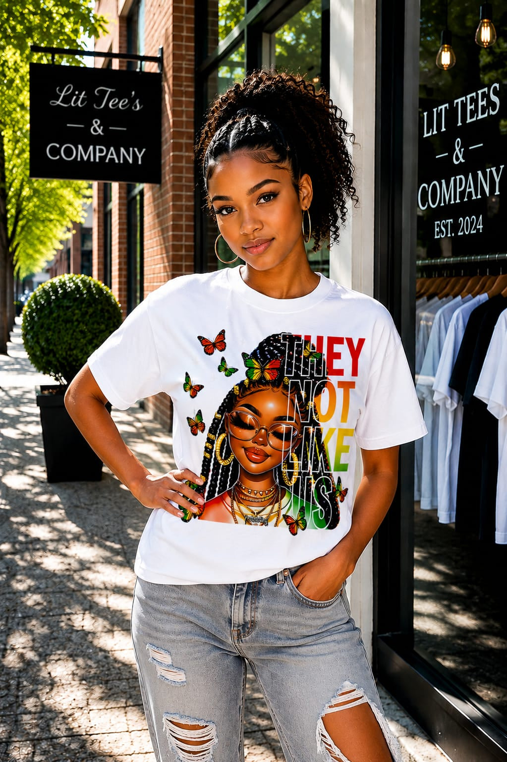 They not like us Women T-Shirt