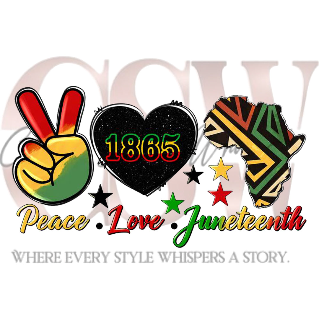 Peace, Love & Juneteenth, Heat Transfers