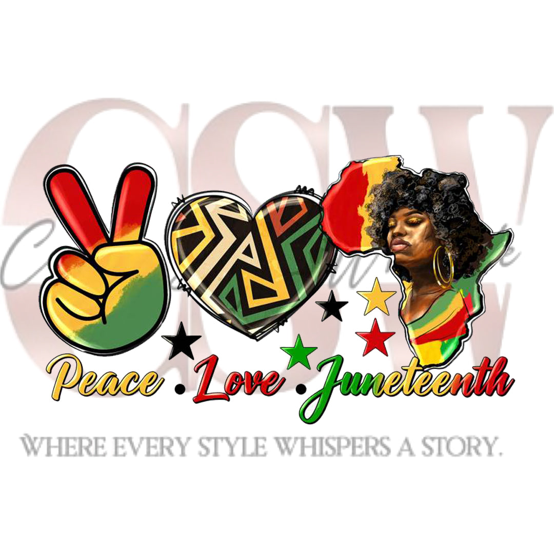 Peace, Love & Juneteenth, Heat Transfers