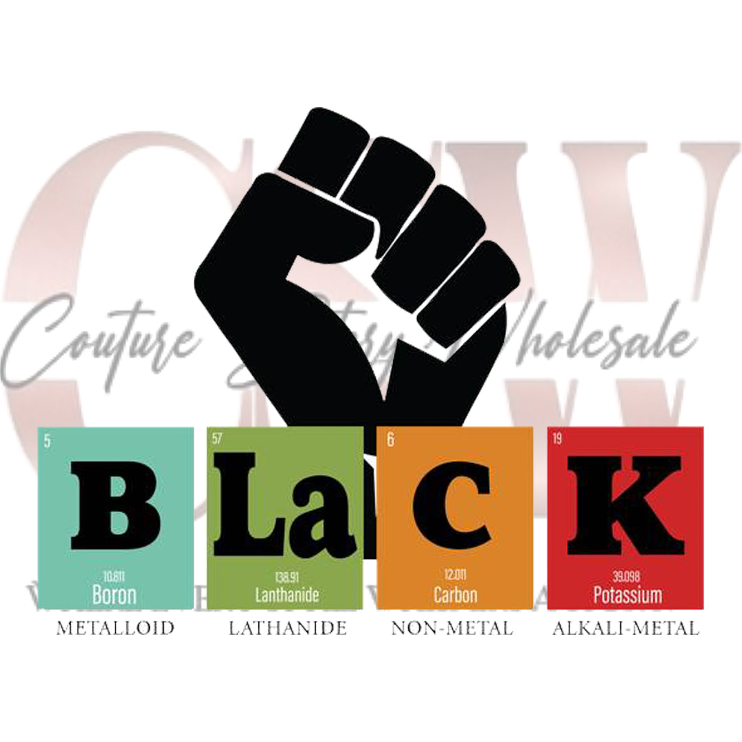 Periodic Table Of Black Elements, Heat Transfers