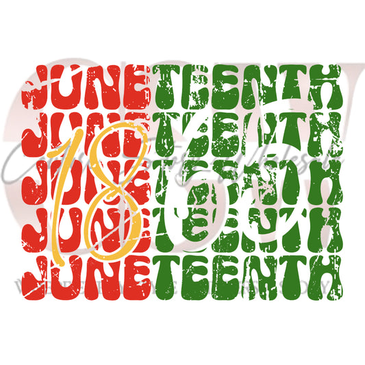 Distressed Juneteenth, Heat Transfers