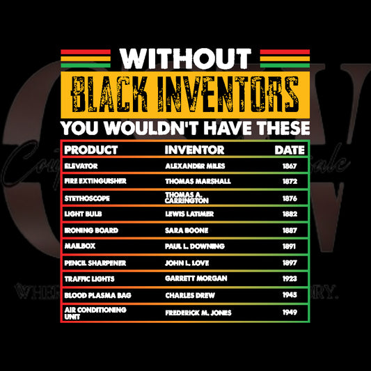 Without Black Inventors, Heat Transfers