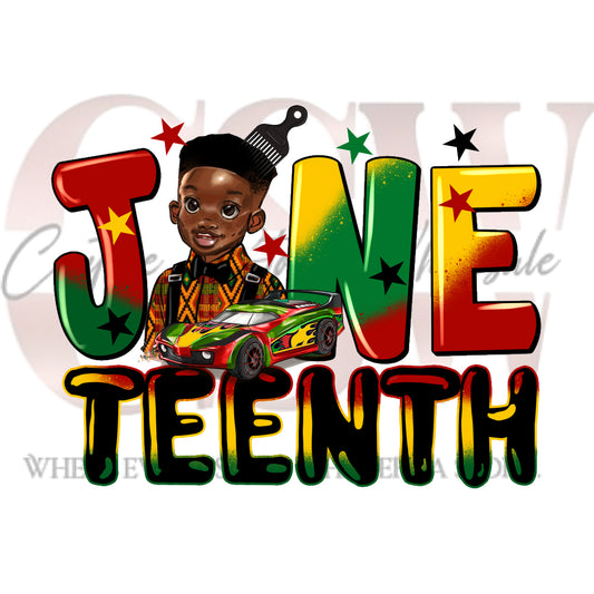 Juneteenth Cuties, Heat Transfers