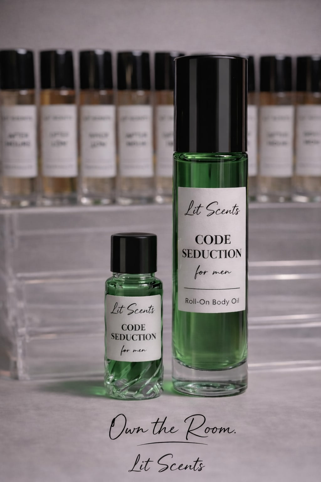Men’s Luxury Bodyoils – Long Lasting Designer Inspired Fragrances | Lit Scents