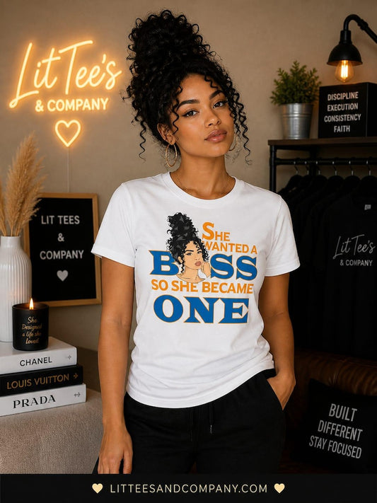 She Wanted Boss Statement T-Shirt