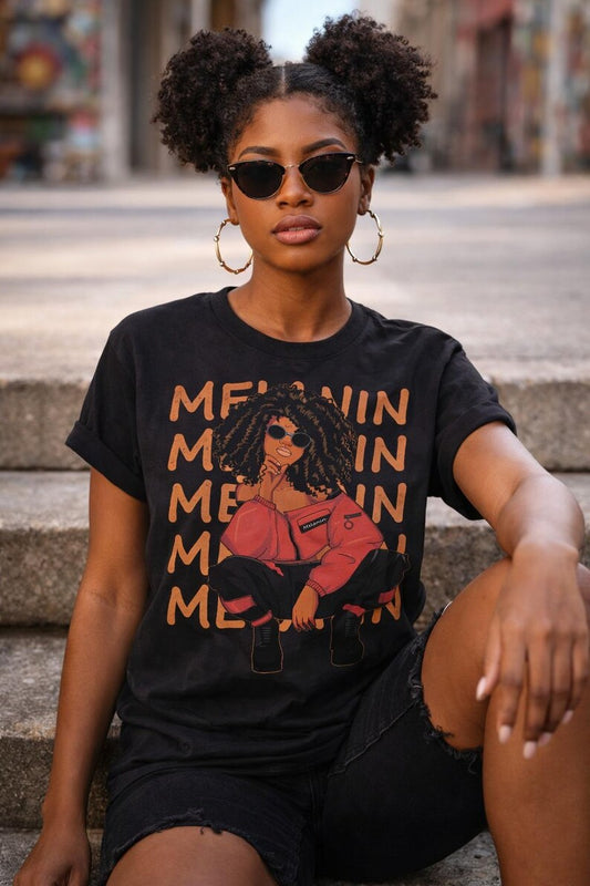 Melanin Women T-Shirt