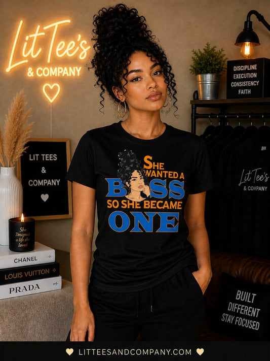 She Wanted Boss Statement T-Shirt