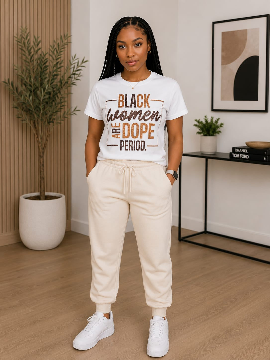 Black Women Are Dope Period Women T-Shirt