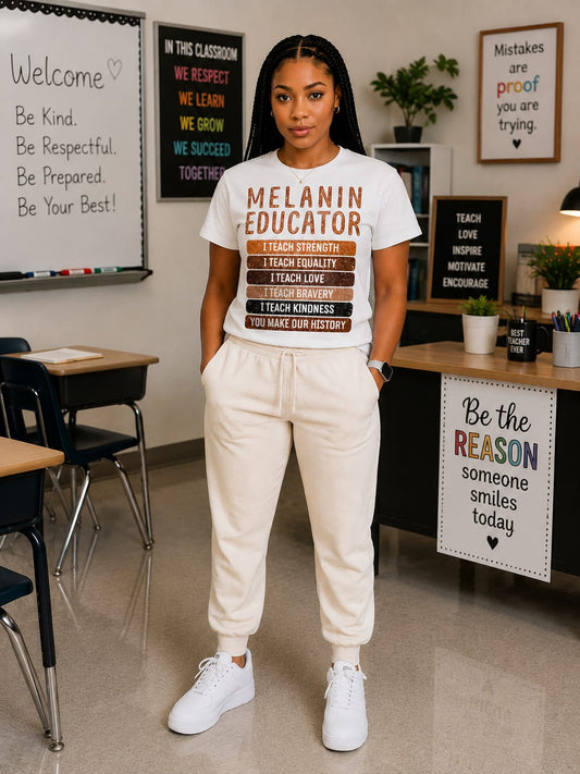Melalin Educator Women T-Shirt