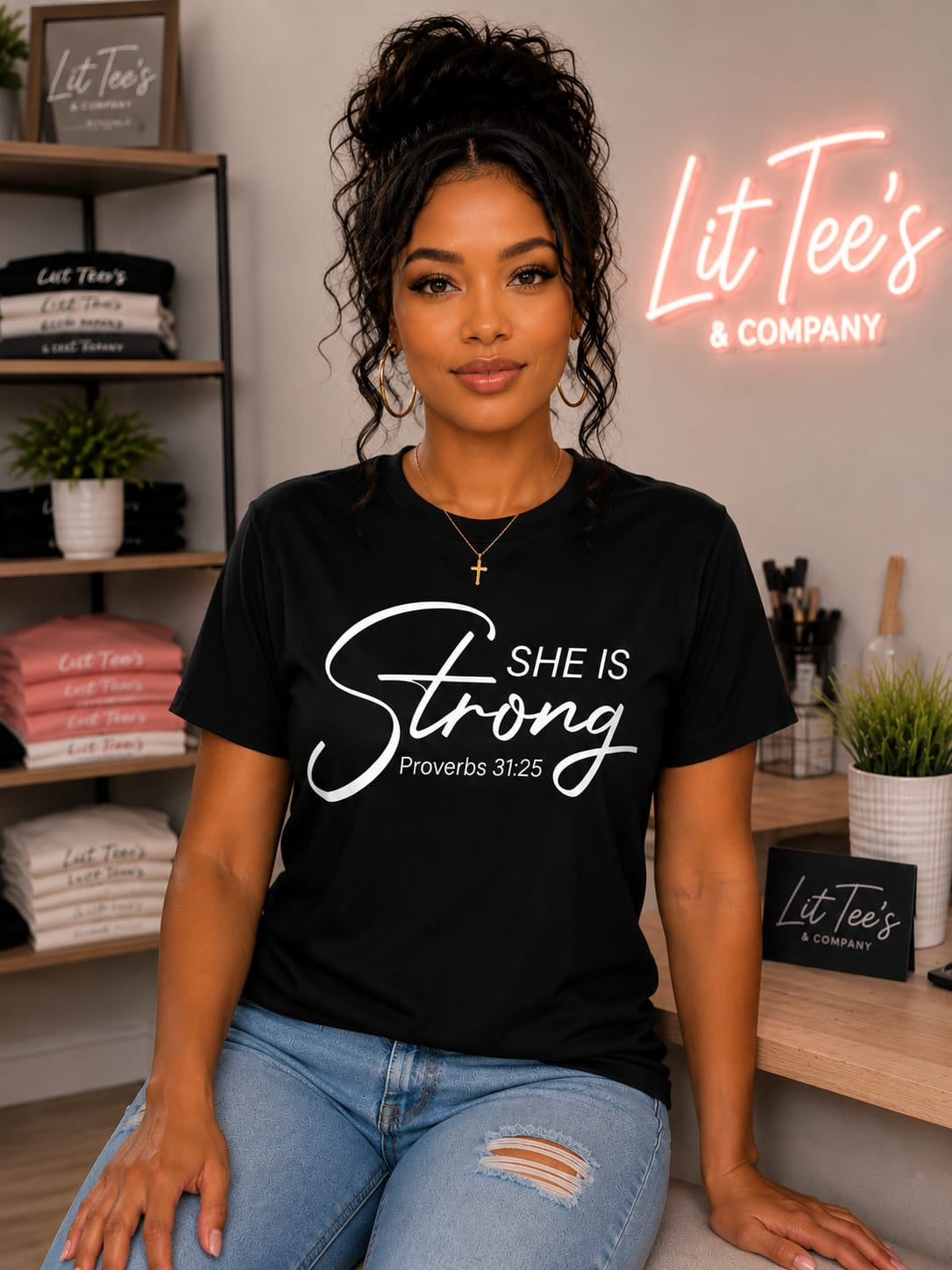 She Is Strong Women T-Shirt