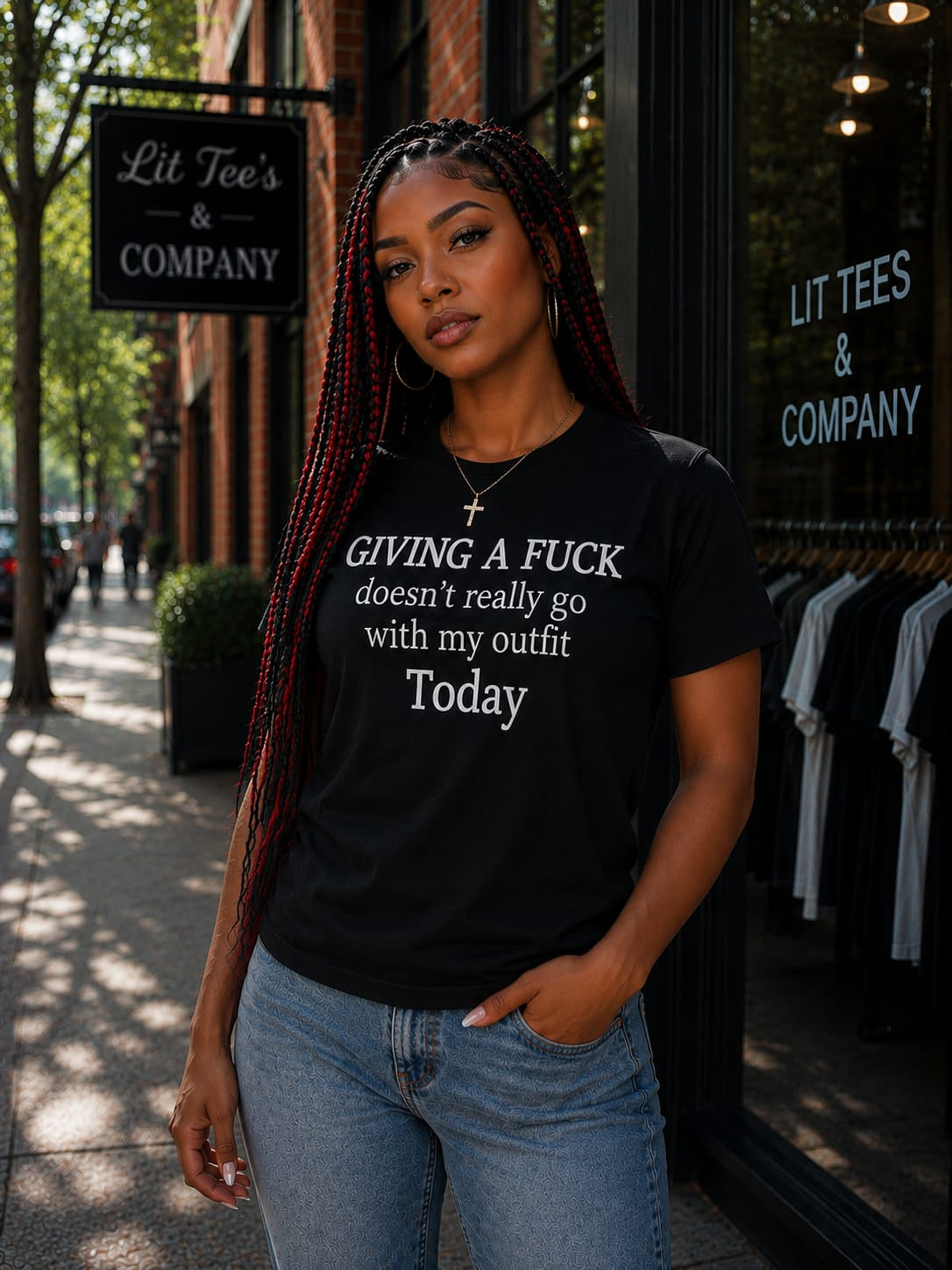 Giving A Fuck Women T-Shirt