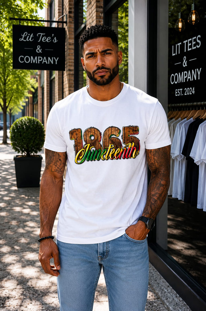 1865 Juneteenth Men Tee Shirt
