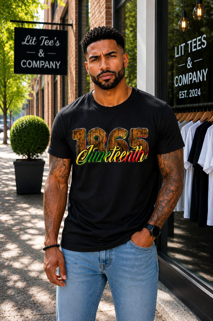 1865 Juneteenth Men Tee Shirt