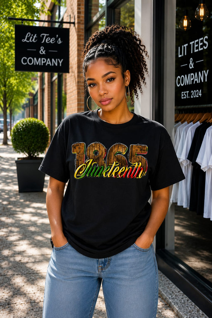 1865 Juneteenth Women Tee Shirt