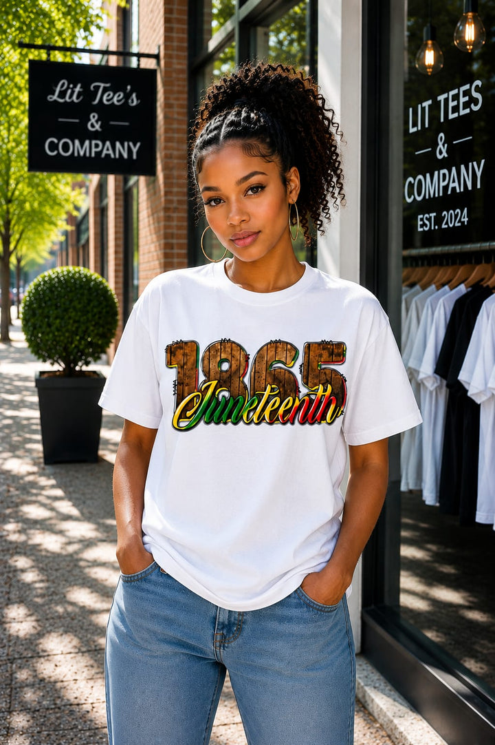 1865 Juneteenth Women Tee Shirt