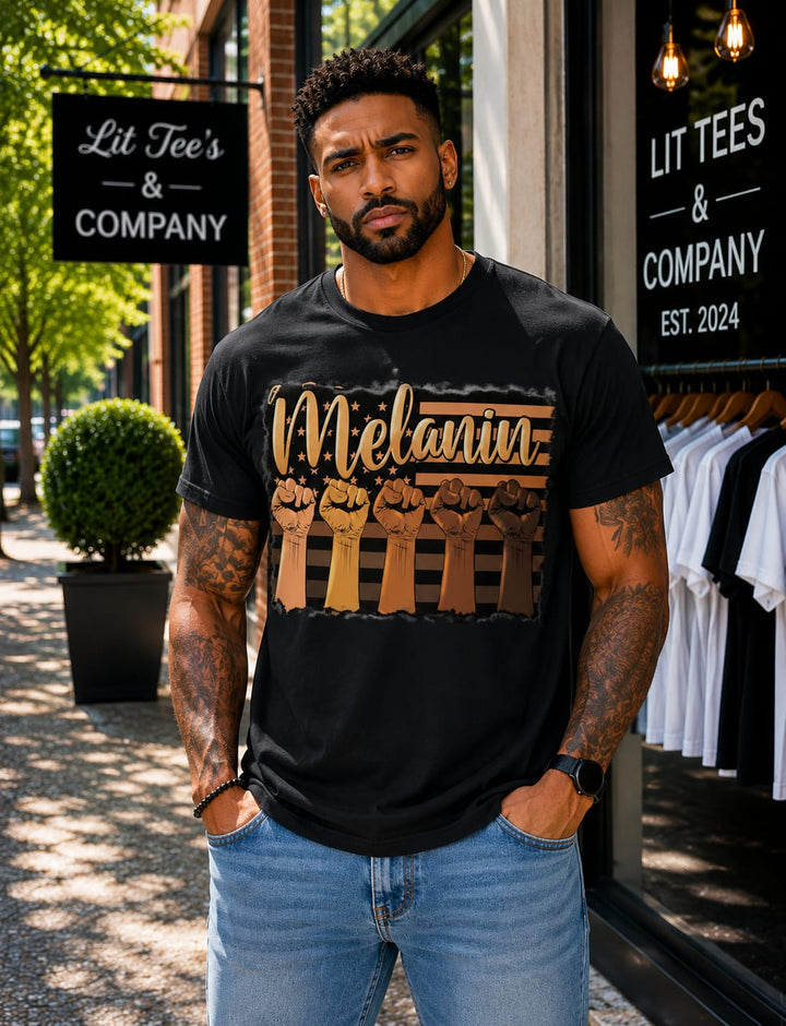 Melanin Men T-Shirt