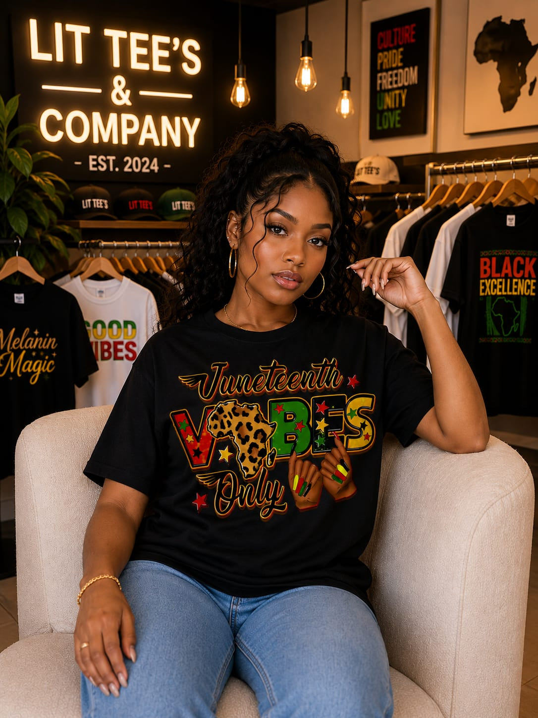 Vibes Only Women T-Shirt