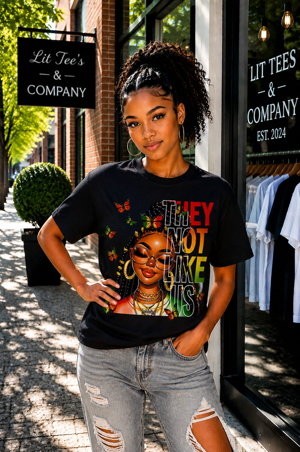 They not like us Women T-Shirt