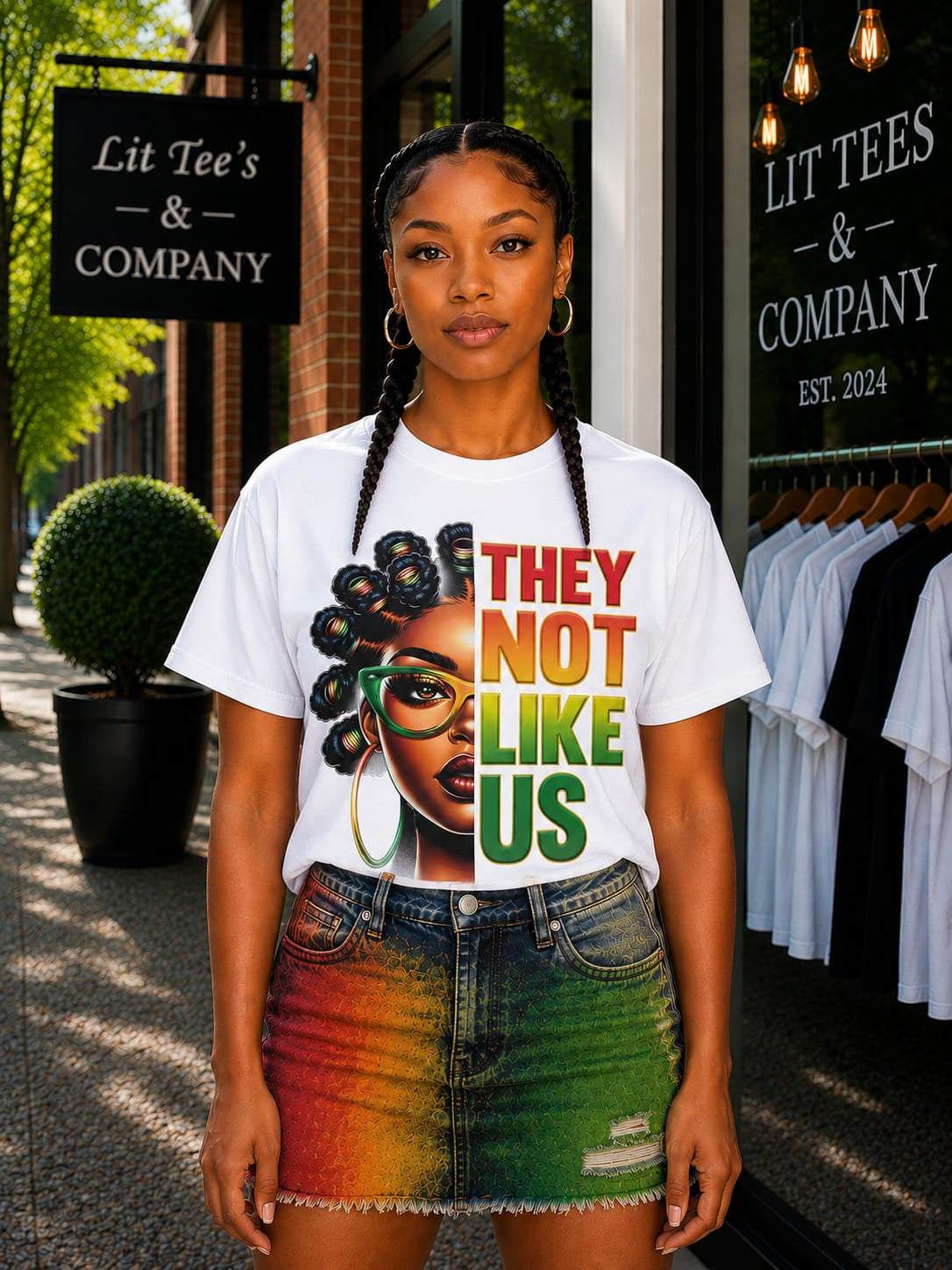 They not like us Women T-Shirt