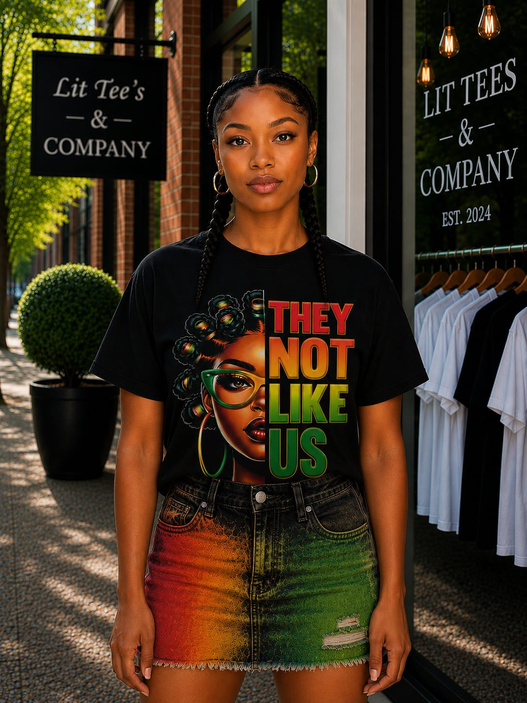 They not like us Women T-Shirt