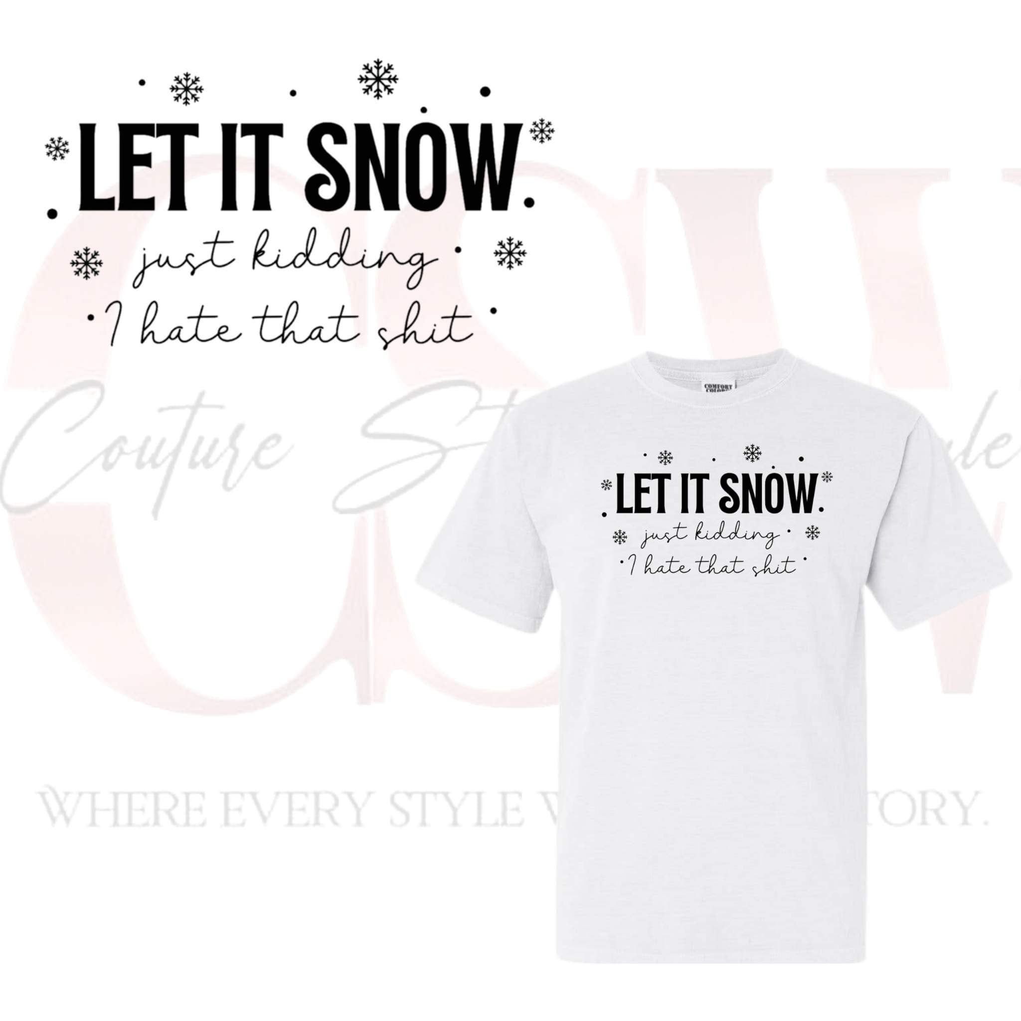 JK I Hate It, Tee