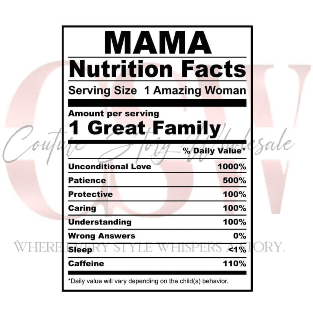Nutrition Facts, Heat Transfers