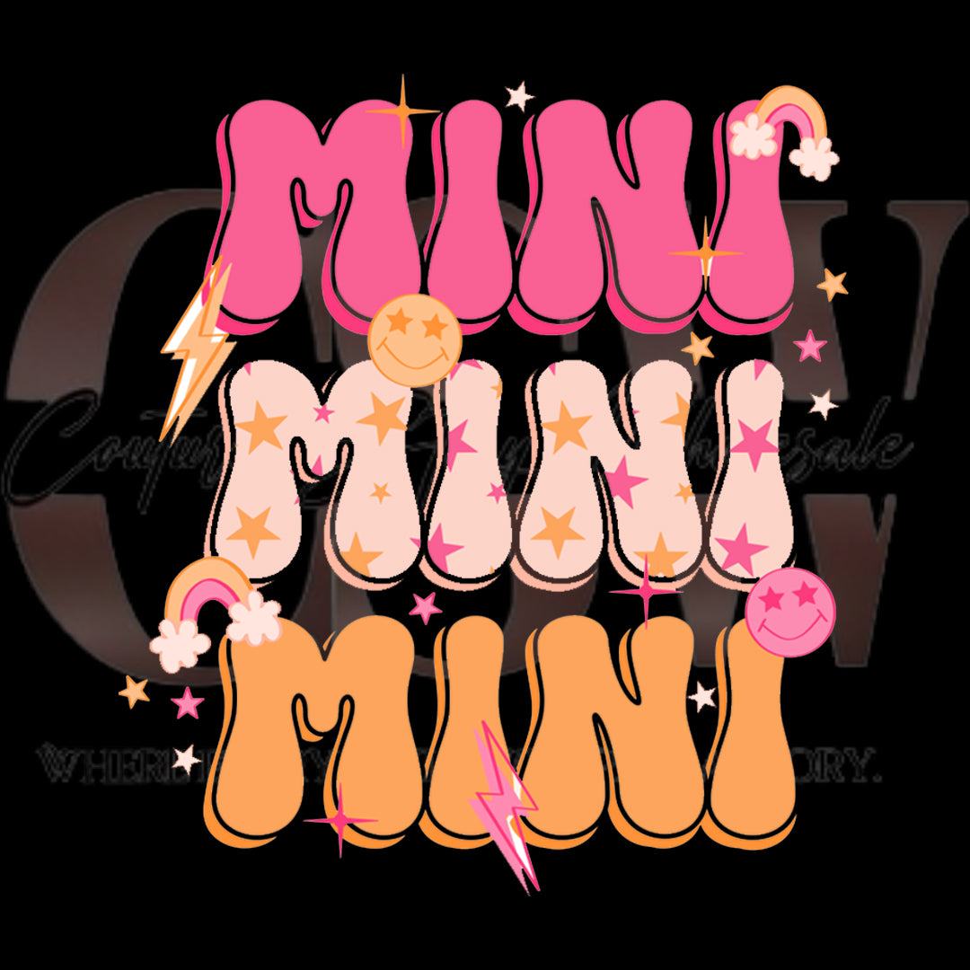 Retro Mama, Mini Collection, Heat Transfers