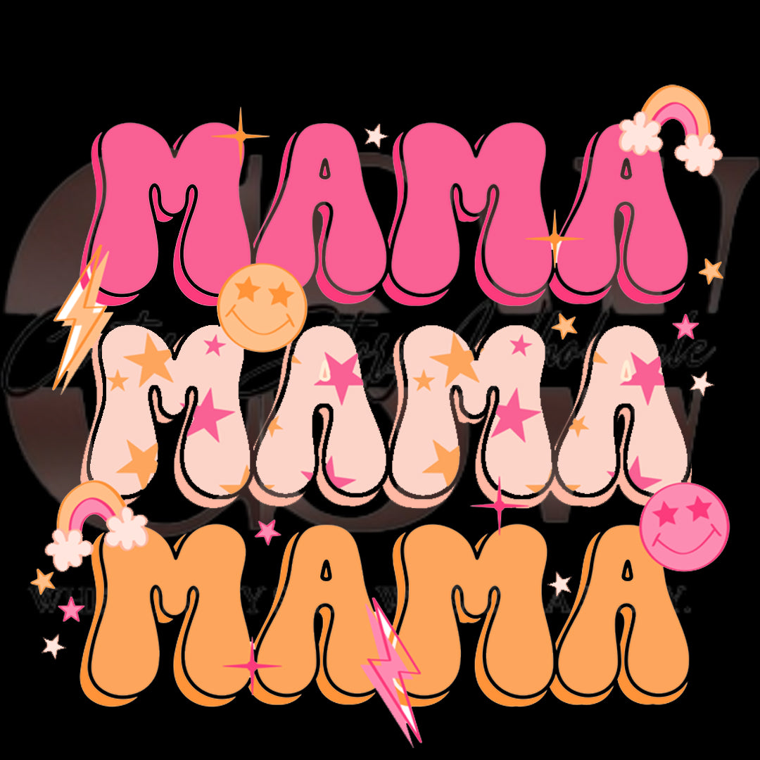 Retro Mama, Mini Collection, Heat Transfers