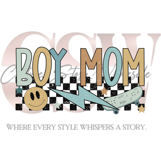 Boy Mom, Mama's Boy, Heat Transfers