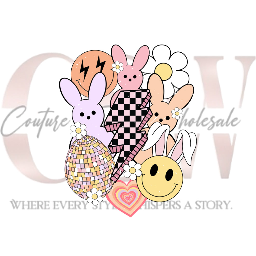 Groovy Easter, Heat Transfers