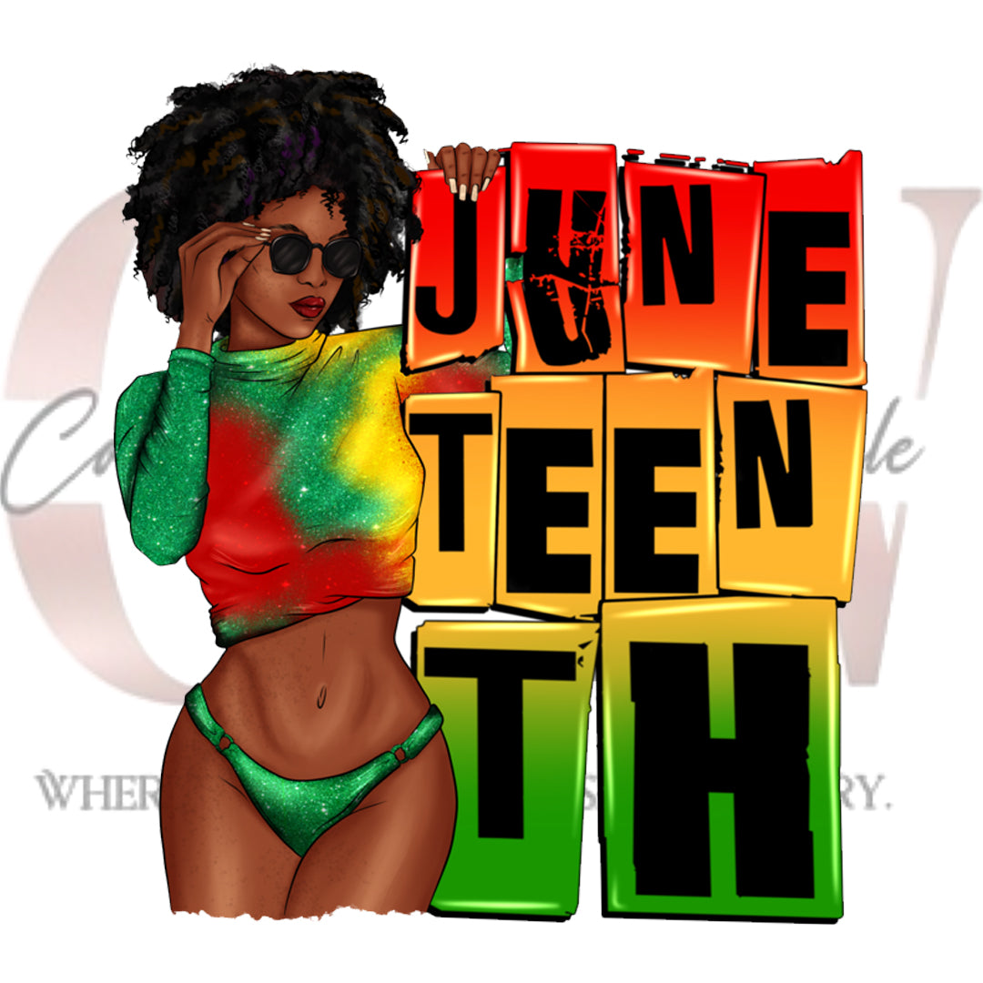 Juneteenth Cutie,  Heat Transfers