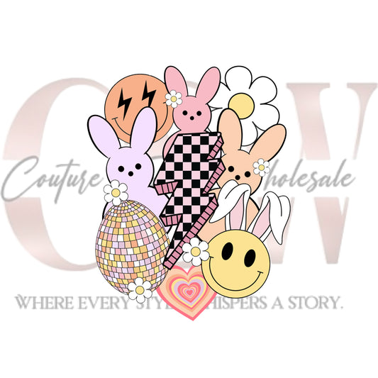 Groovy Easter, Heat Transfers