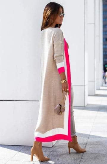 Colorblock Cardigan