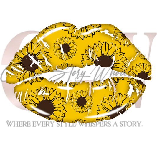 Sunflower Kisses, Heat Transfers