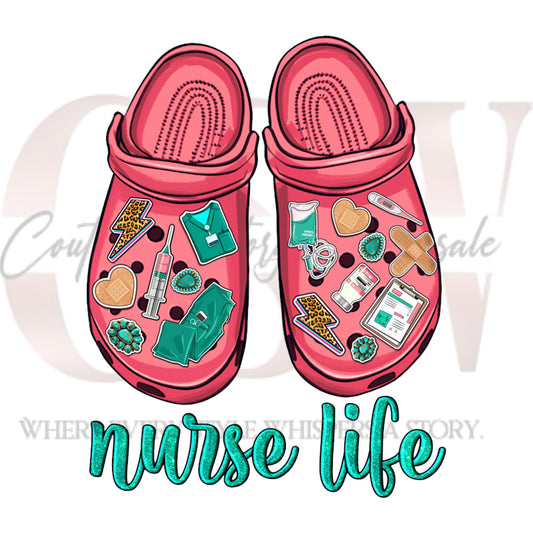 Soothing Soles Nurse Life, Heat Transfers