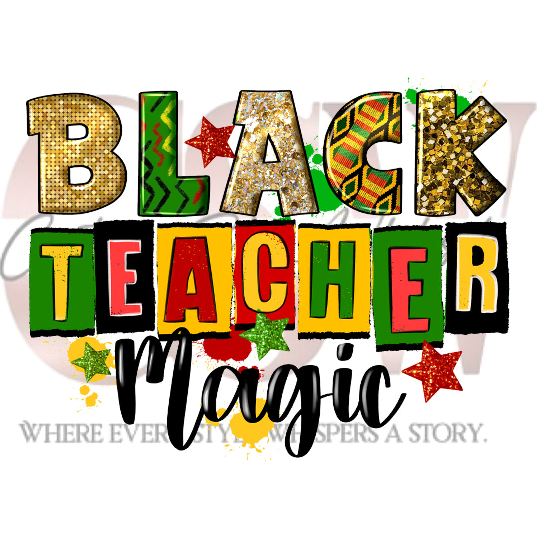 Black Educator Magic, Heat Transfers