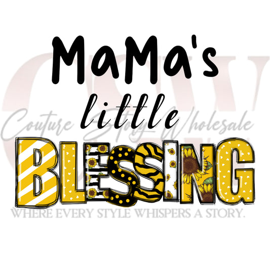 Mama's Little Blessing, Heat Transfers