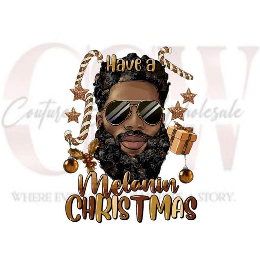 Have A Melanin Christmas, Heat Transfers