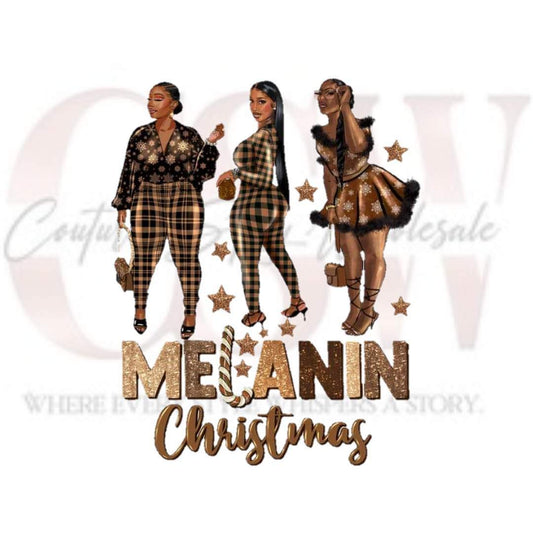 Melanin Sistas Christmas, Heat Transfers