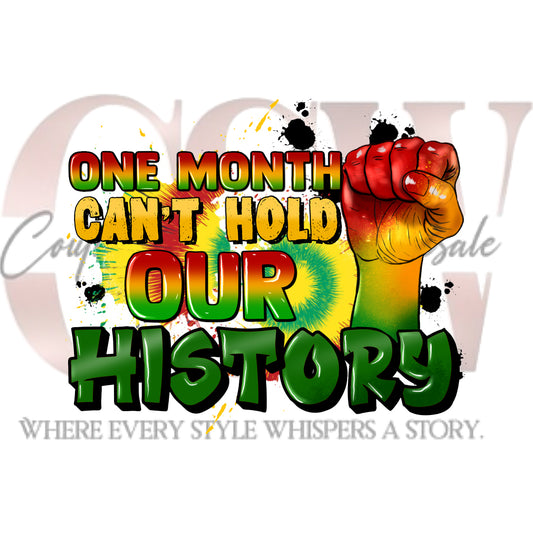 One Month Can't Hold Our History,, Heat Transfers
