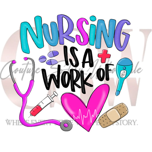 Nursing Is A Work Of ❤️, Heat Transfers