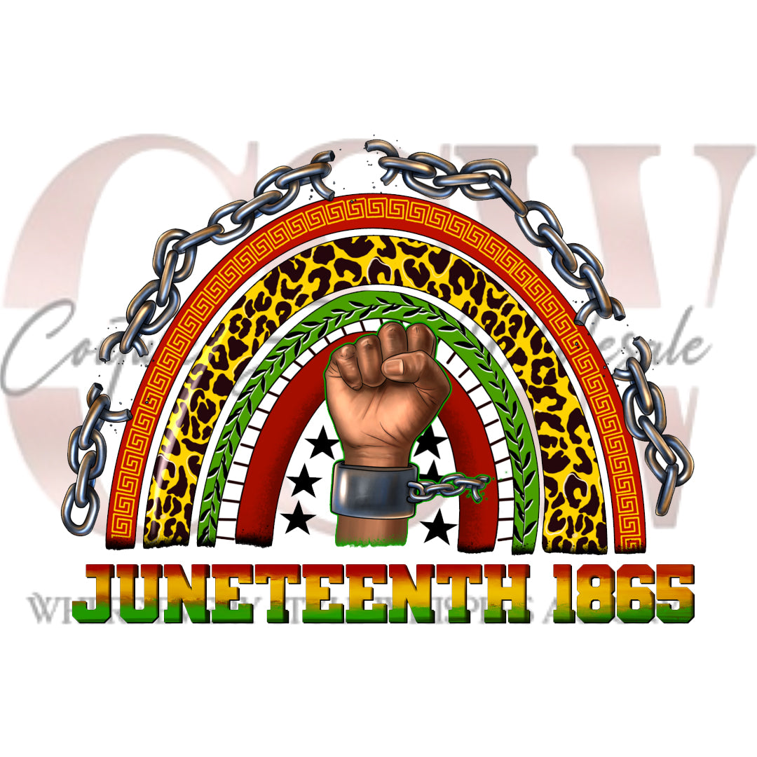 Juneteenth Rainbow,  Heat Transfers