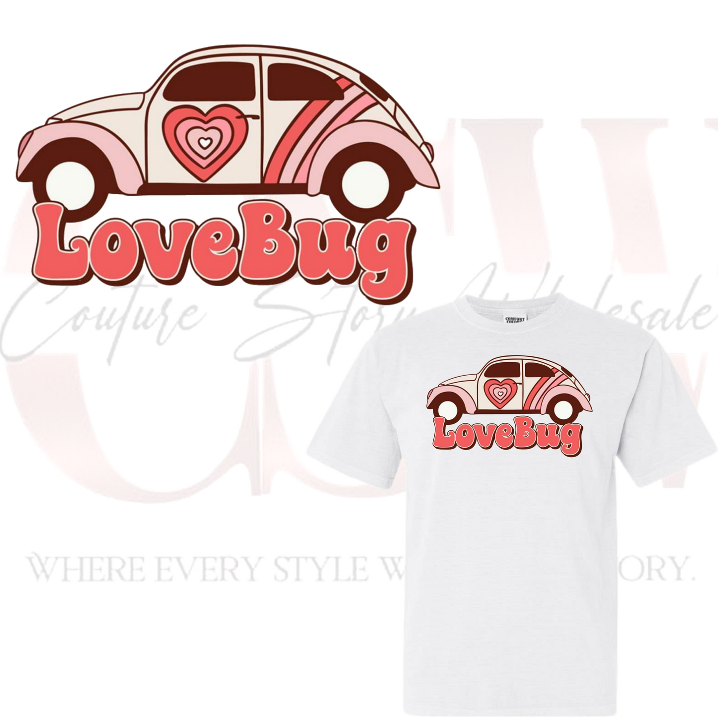 Love Bug, Heat Transfers