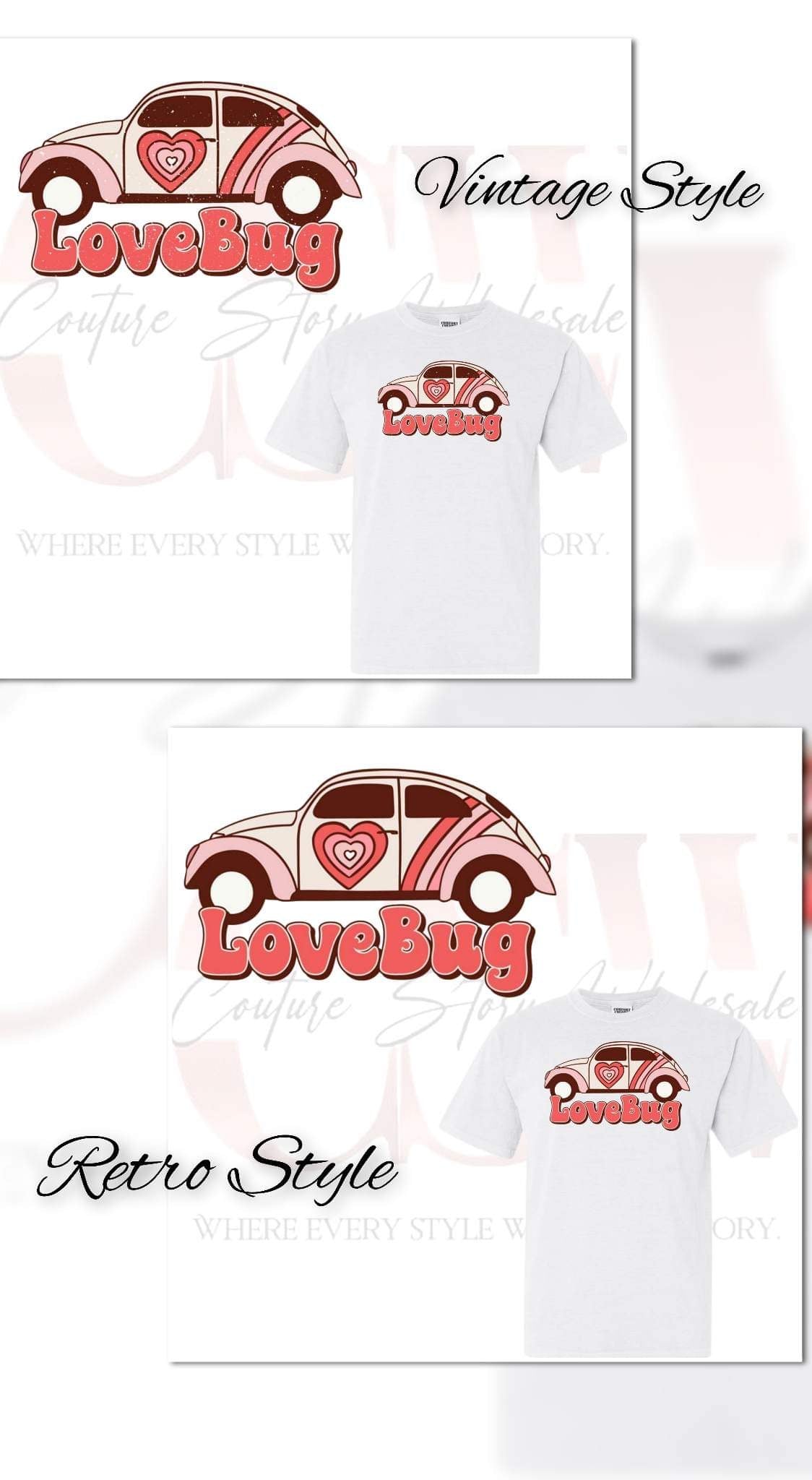 Love Bug, Heat Transfers